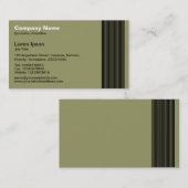 17ライン – カーキ 名刺 (正面/裏面)