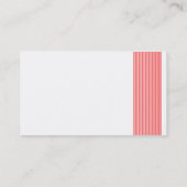 17ライン – トロピカルピンク 名刺 (裏面)