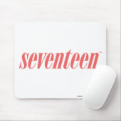 17ロゴLtPink マウスパッド (マウス)