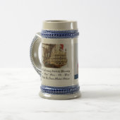 17世紀なイギリスの軍艦のマグ ビールジョッキ (正面左)