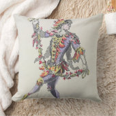 17世紀なballeのトリトンのためのデザインを、着せて下さい クッション (ブランケット)