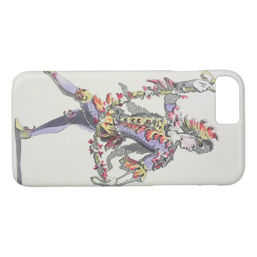 17世紀なballeのトリトンのためのデザインを、着せて下さい Case-Mate iPhoneケース (裏面(横))