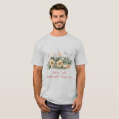 17世紀のひまわりブーケの植物画 Tシャツ (正面フル)