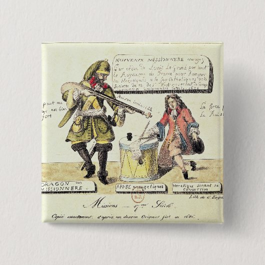 17世紀の代表団 缶バッジ (正面)