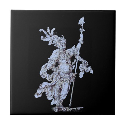 17世紀の兵士 タイル (正面)