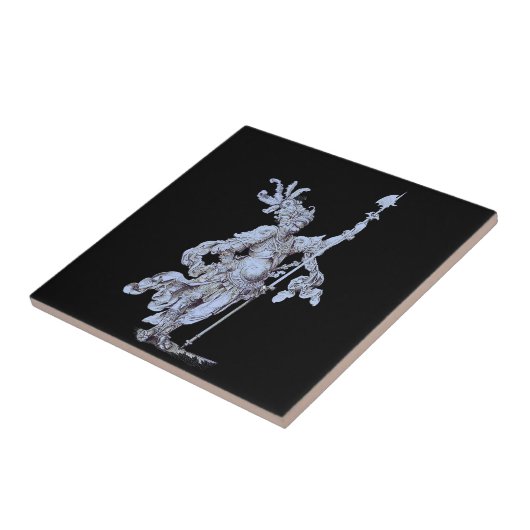 17世紀の兵士 タイル (側面)