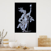 17世紀の兵士 ポスター (キッチン)