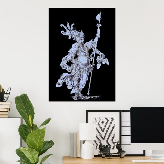 17世紀の兵士 ポスター (ホームオフィス)