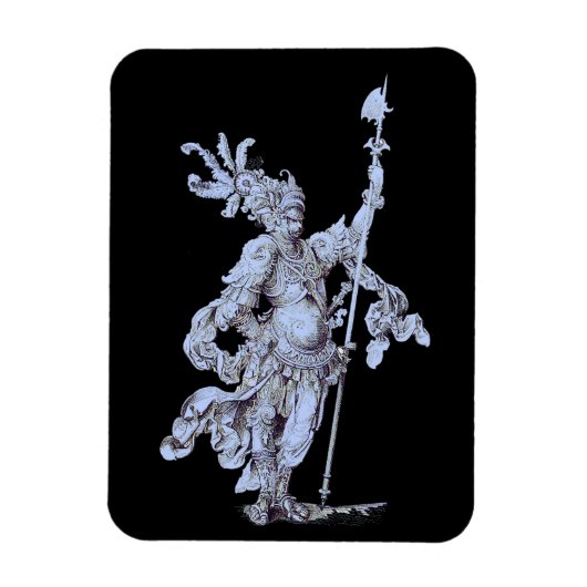 17世紀の兵士 マグネット (縦)