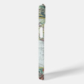 17世紀の古地図 世界地図、フリードリヒ・ド・ウィット Case-Mate iPhoneケース (裏面 / 右)