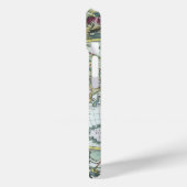 17世紀の古地図 世界地図、フリードリヒ・ド・ウィット Case-Mate iPhoneケース (裏面 / 左)