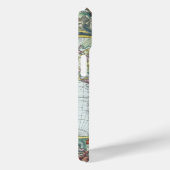 17世紀の古地図 世界地図、フレデリック・ド・ウィット Case-Mate iPhoneケース (裏面 / 右)