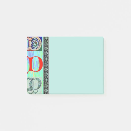 17世紀の手紙D ポストイット (正面)