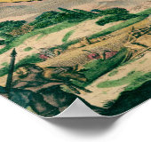 17世紀世界地図 – ポスター (角)