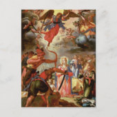 17世紀初頭の聖ウルスラ殉教 ポストカード (正面)