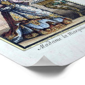 17世紀後半のファッションポスター ポスター (角)