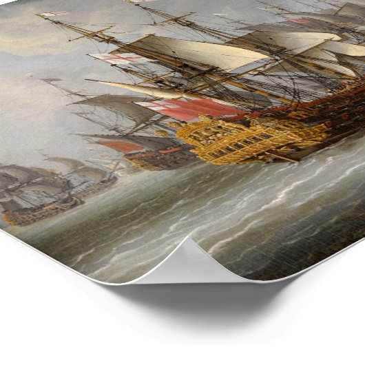 17世紀王室の海軍 ポスター (角)