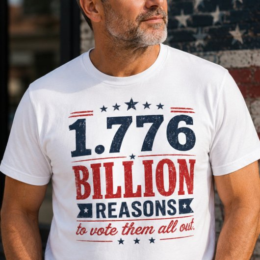 17億7600万の理由 プロテストTシャツ Tシャツ