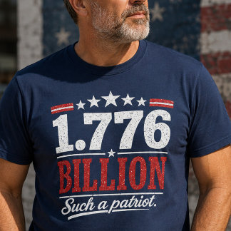 17億7600万人の愛国者シャツ Tシャツ