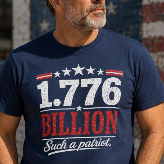 17億7600万人の愛国者シャツ Tシャツ
