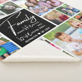 17写真モダンコラージュ名字引用文 シェルパブランケット (3/4)