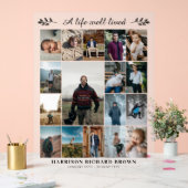 17写真追悼記念碑 アクリルサイン (ウェディング)