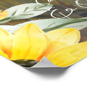 17台の木製素朴ひまわりフォトシーティング ポスター (角)