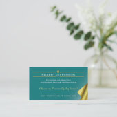 17名刺の美しいのフィットネスのセラピーのスパ 名刺 (スタンド正面)