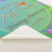 17周年カーネ結婚リアンシェルパブランケット シェルパブランケット (3/4)