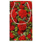 17周年結婚レッドカーネーション スモールペーパーバッグ (裏面)