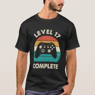 17周年結婚記念レベル17クリア Tシャツ