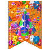 17威厳がある誕生日バンティング・バナー バンティングフラッグ (第3の旗)