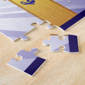 17年リカバリ記念日はっきりした数値 ジグソーパズル (側面)