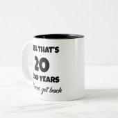 17年勤続記念にオススメの面白いグッズ ツートーンマグカップ (正面左)
