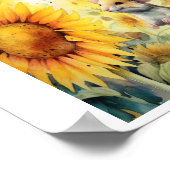 17枚のひまわりガーデン ミースヴィル 8 ポスター (角)