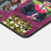 17枚の写真を追加モダン紫の愛あなたボーナスママ デスクマット (コーナー)