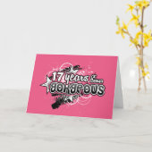 17歳がゴージャス(17誕生日) カード (黄色い花)