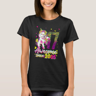 17歳のユニコーン フロッシング 17歳の誕生日 ユニコーン Tシャツ