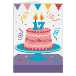 17歳の誕生日ケーキ