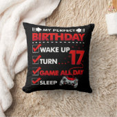 17歳ゲーマー少年17th完璧な誕生日ゲーム クッション (ブランケット)