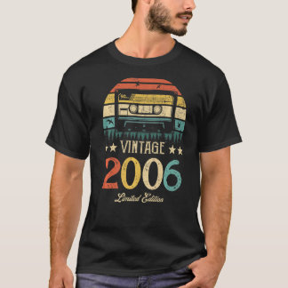 17歳ヴィンテージ2006 17誕生日1 Tシャツ