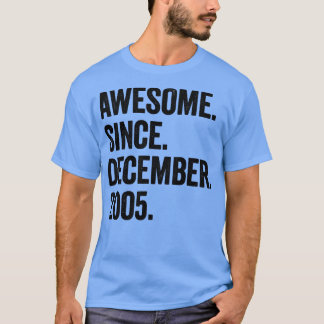 17歳2005年12月17誕生日2 Tシャツ