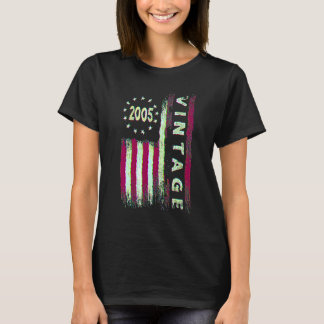 17歳 アメリカ国旗 2005年製 ヴィンテージ 17歳の誕生日 Tシャツ