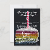 17歳 招待状 (裏面)