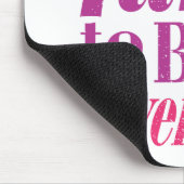 17紫色おもしろい2 B マウスパッド (コーナー)