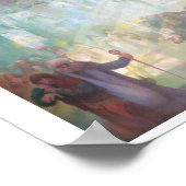 #17聖山アソスミュシャ ポスター (角)