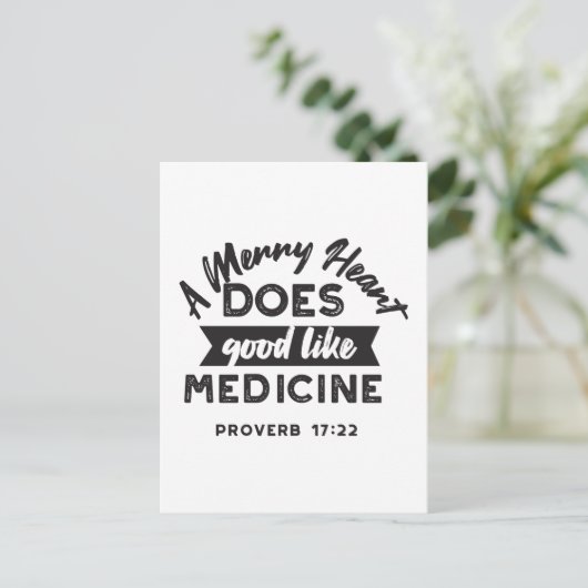 17聖書の聖句引用文代替デザインI ポストカード (スタンド正面)