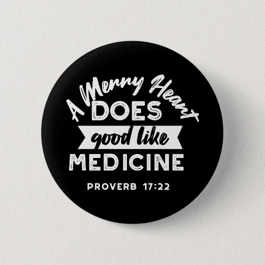 17聖書の聖句引用文代替デザインII 缶バッジ (正面)