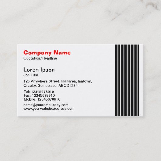 17行 名刺 (正面)