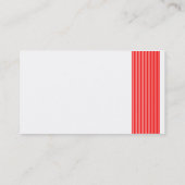 17行 – 赤 名刺 (裏面)